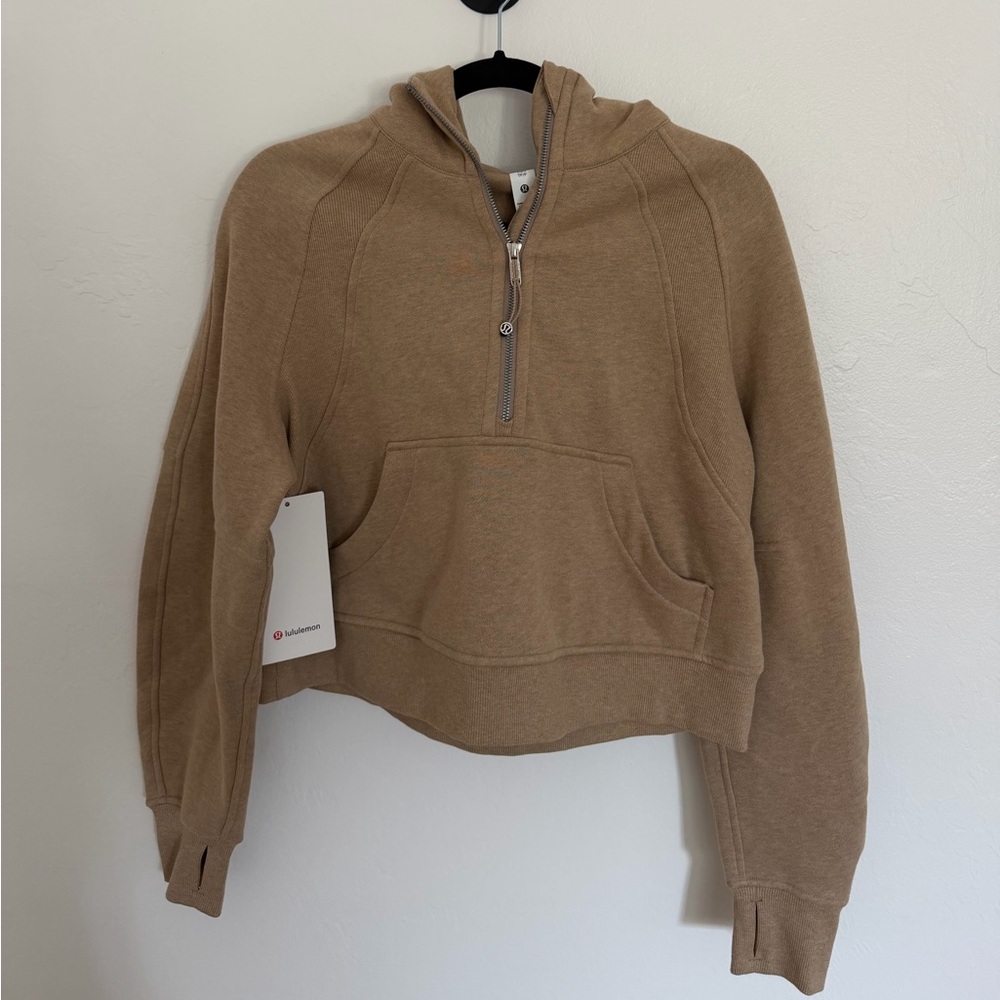 Scuba Oversized Half-Zip Hoodie